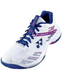 Yonex Cascade Accel Wide Dame Badmintonsko (Hvid/Lilla) 